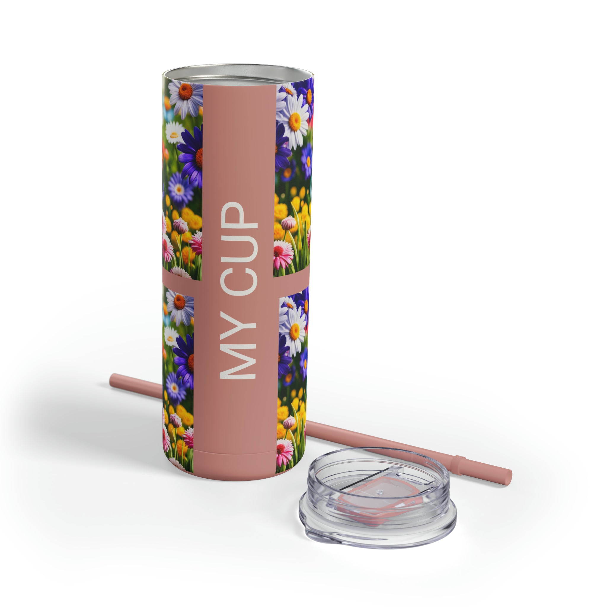 My Cup Skinny Matte Tumbler, 20oz - ShopEbonyMonique