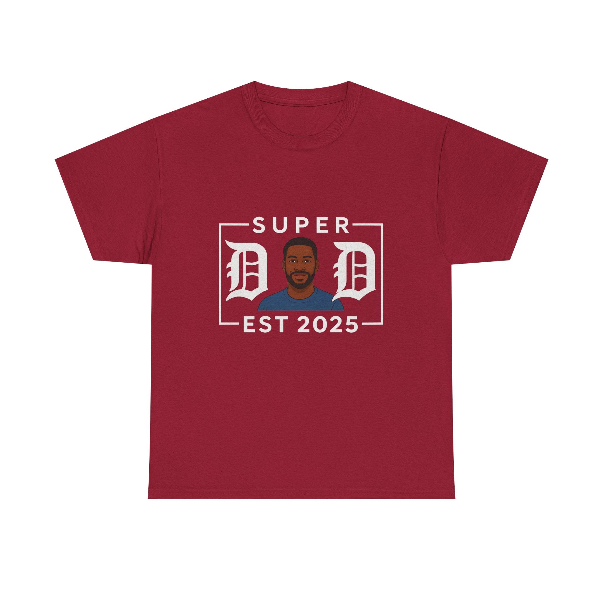 Super Dad Unisex Heavy Cotton Tee – Perfect Gift for Father's Day and Celebrations