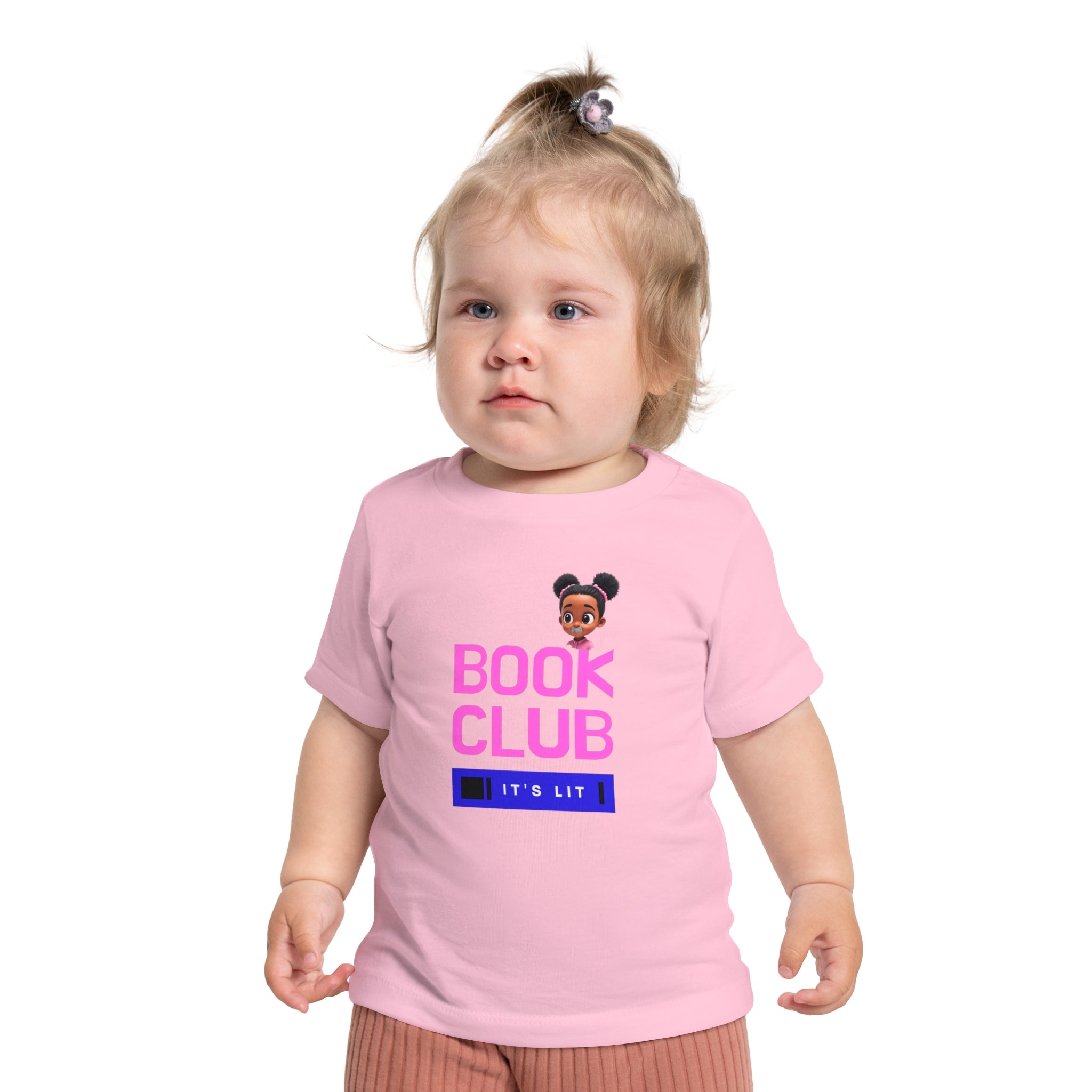 Kids Book Club T-Shirt - "It's Lit" Design