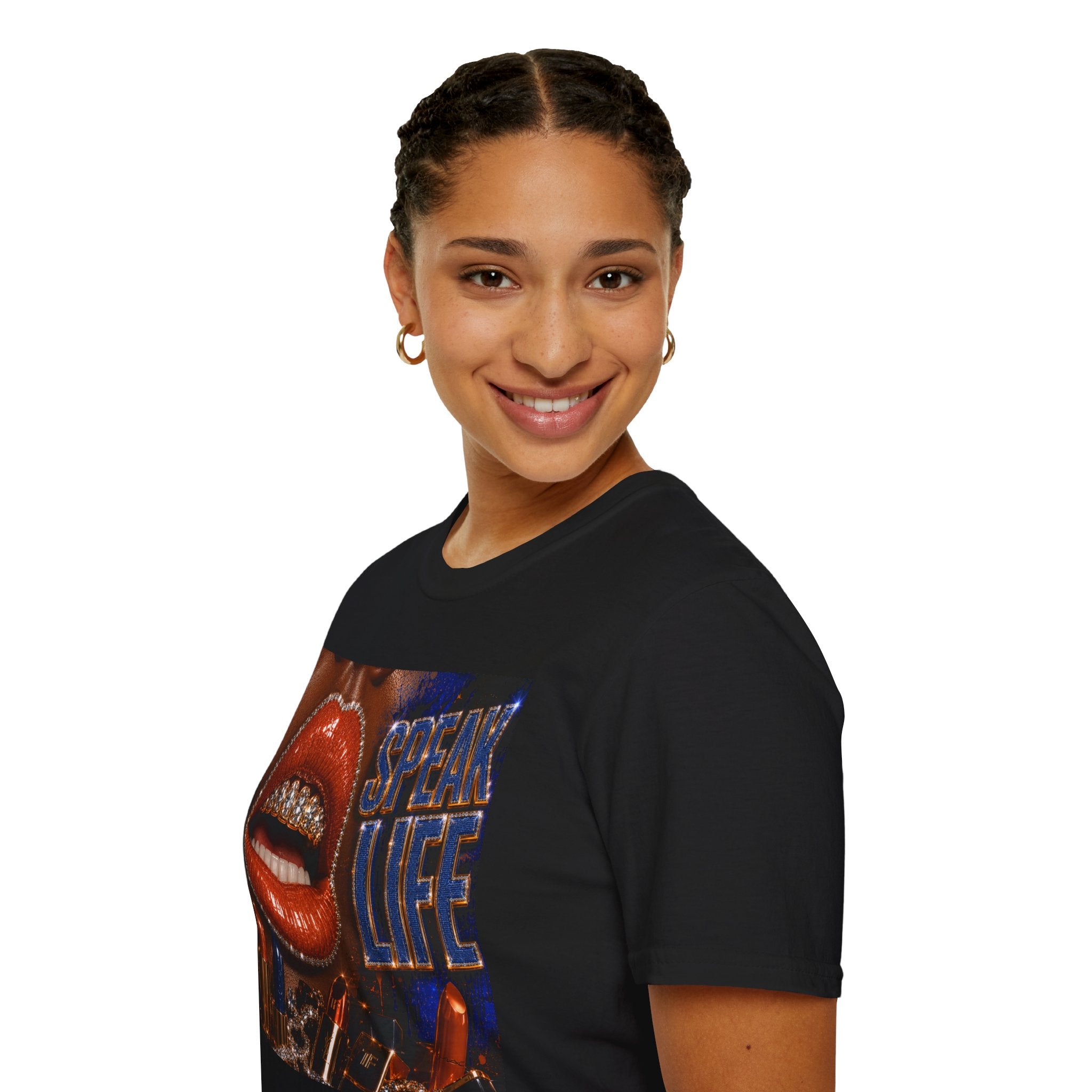 Speak Life Lips Graphic T-Shirt