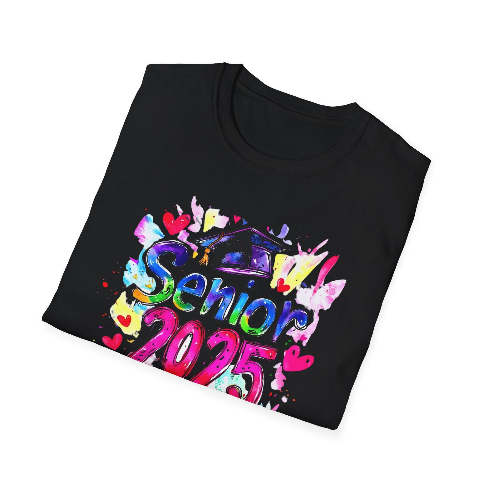 Senior 2025 Unisex Softstyle T-Shirt - Celebrate Graduation