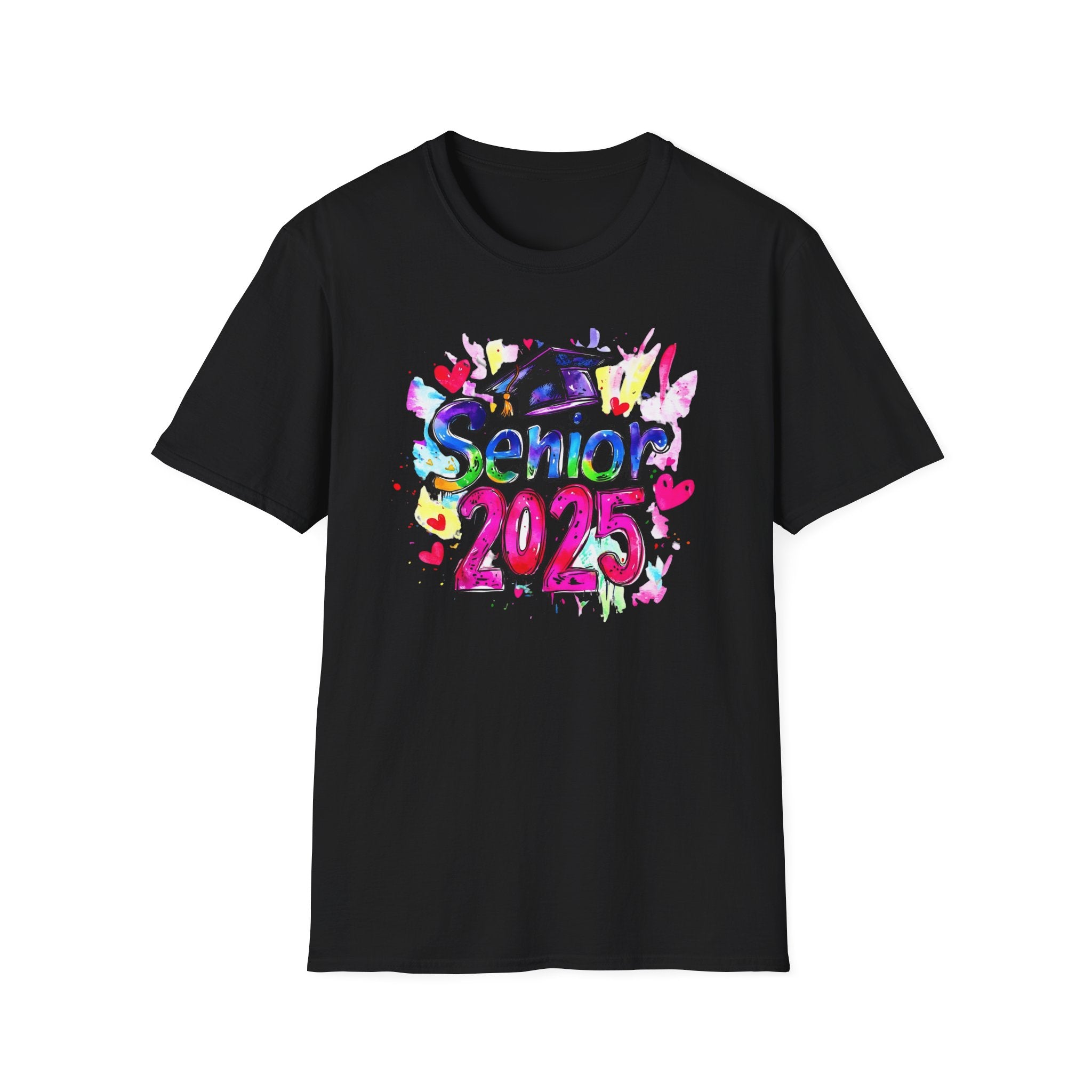 Senior 2025 Unisex Softstyle T-Shirt - Celebrate Graduation