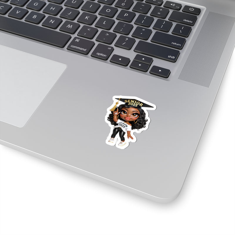Senior Graduation 2025 Kiss-Cut Sticker - Celebrate Achievement with Fun Design