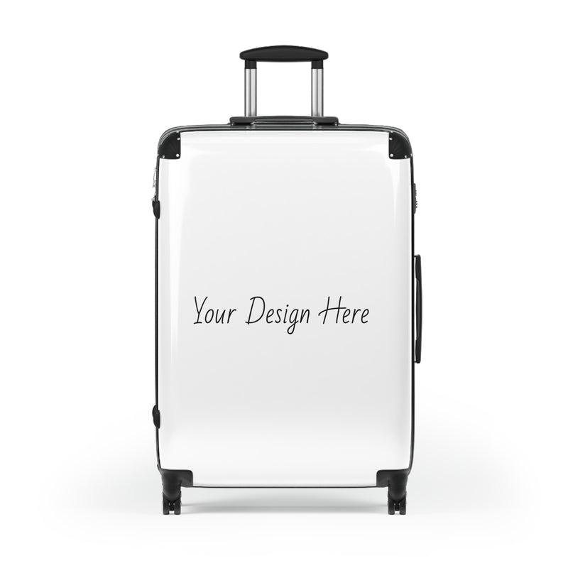 Custom Travel Suitcase - Personalized Luggage for Wanderlust, Vacation, Adventure - Gift for Travelers, Honeymooners, - ShopEbonyMonique