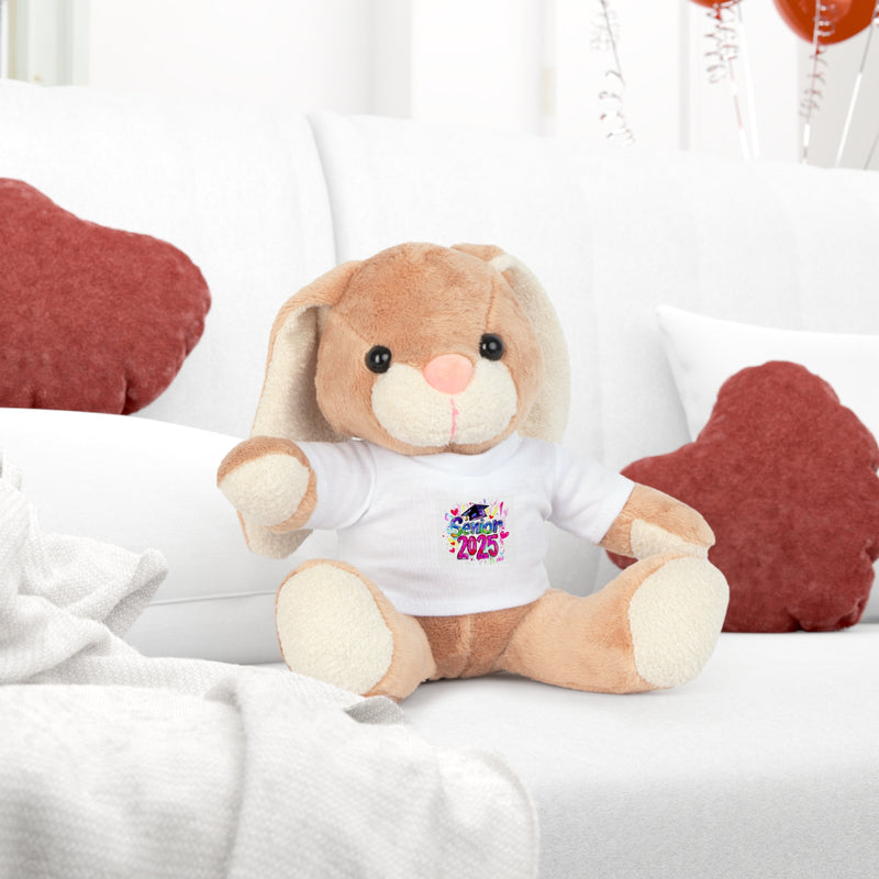 Graduation Plush Toy with Custom T-Shirt - 2025 Celebration Bear