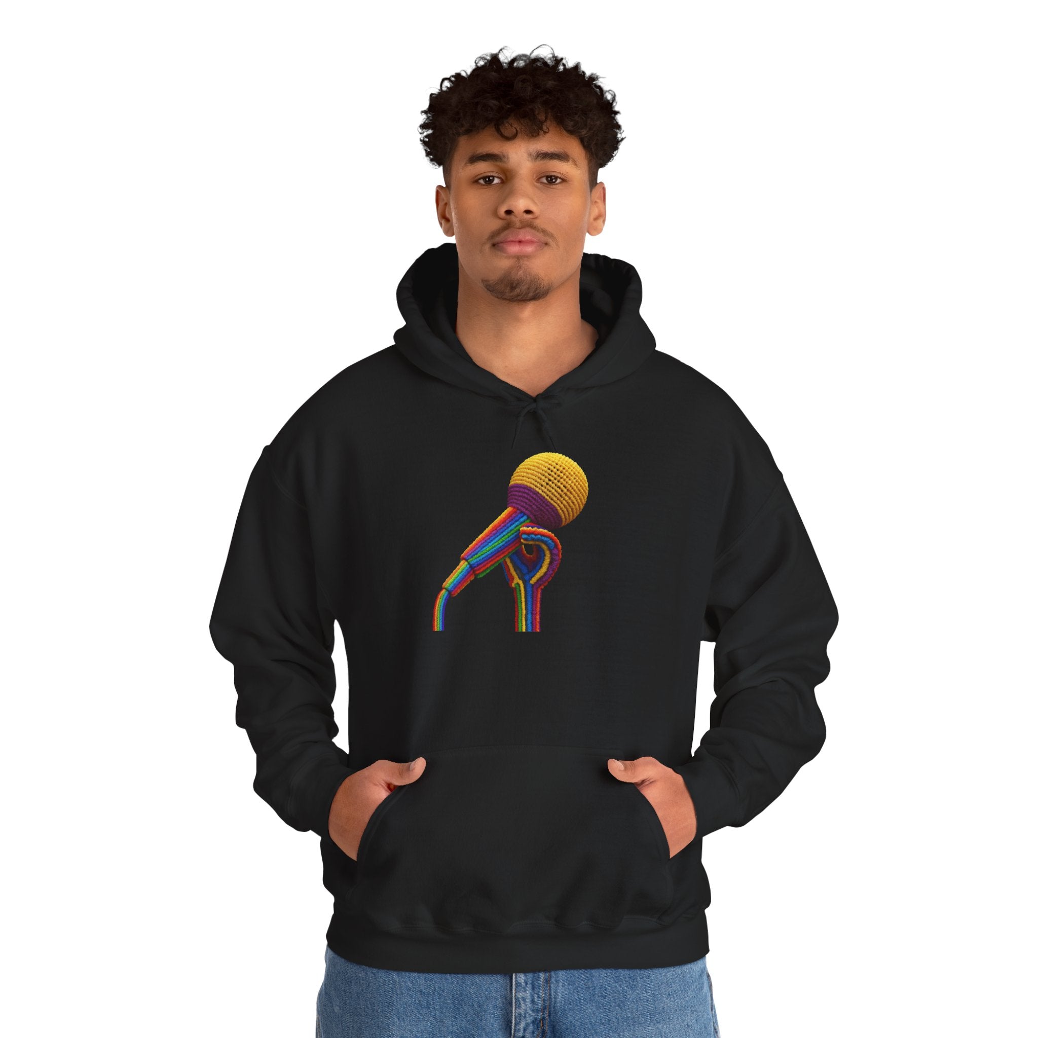 One Mic Unisex Heavy Blend™ Hooded Sweatshirt