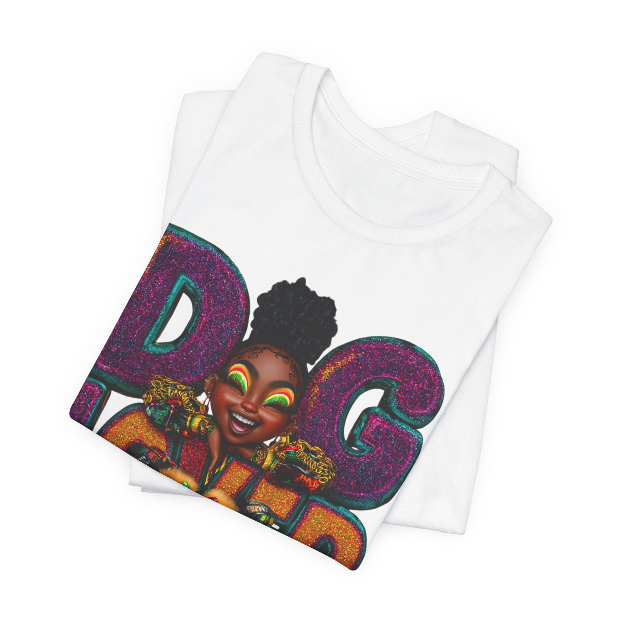 T‑Shirt — Vibrant Dog Lover Graphic Tee ("DOG LOVER")
