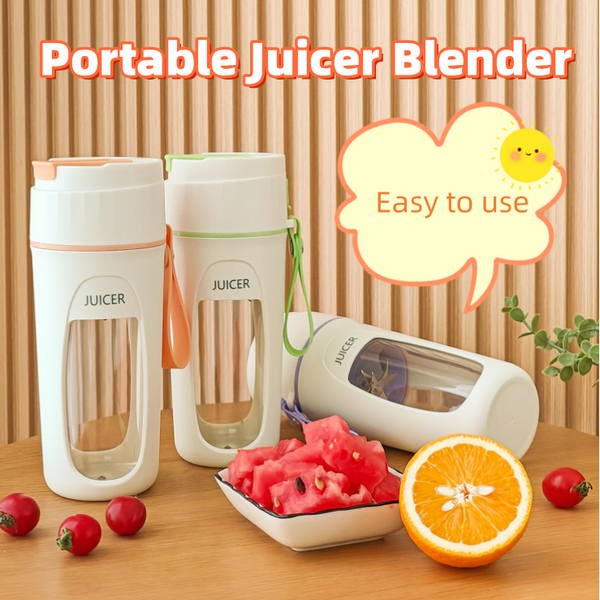 Portable Blender Electric USB Charging Outdoor Automatic Juicer Cup Juice Maker Kitchen Supplies - ShopEbonyMonique