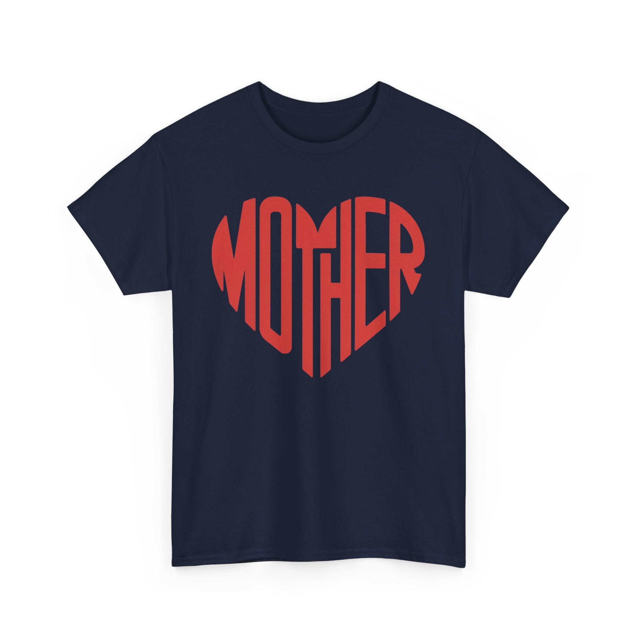 Mother Heart Unisex Heavy Cotton Tee - Perfect Gift for Mother's Day