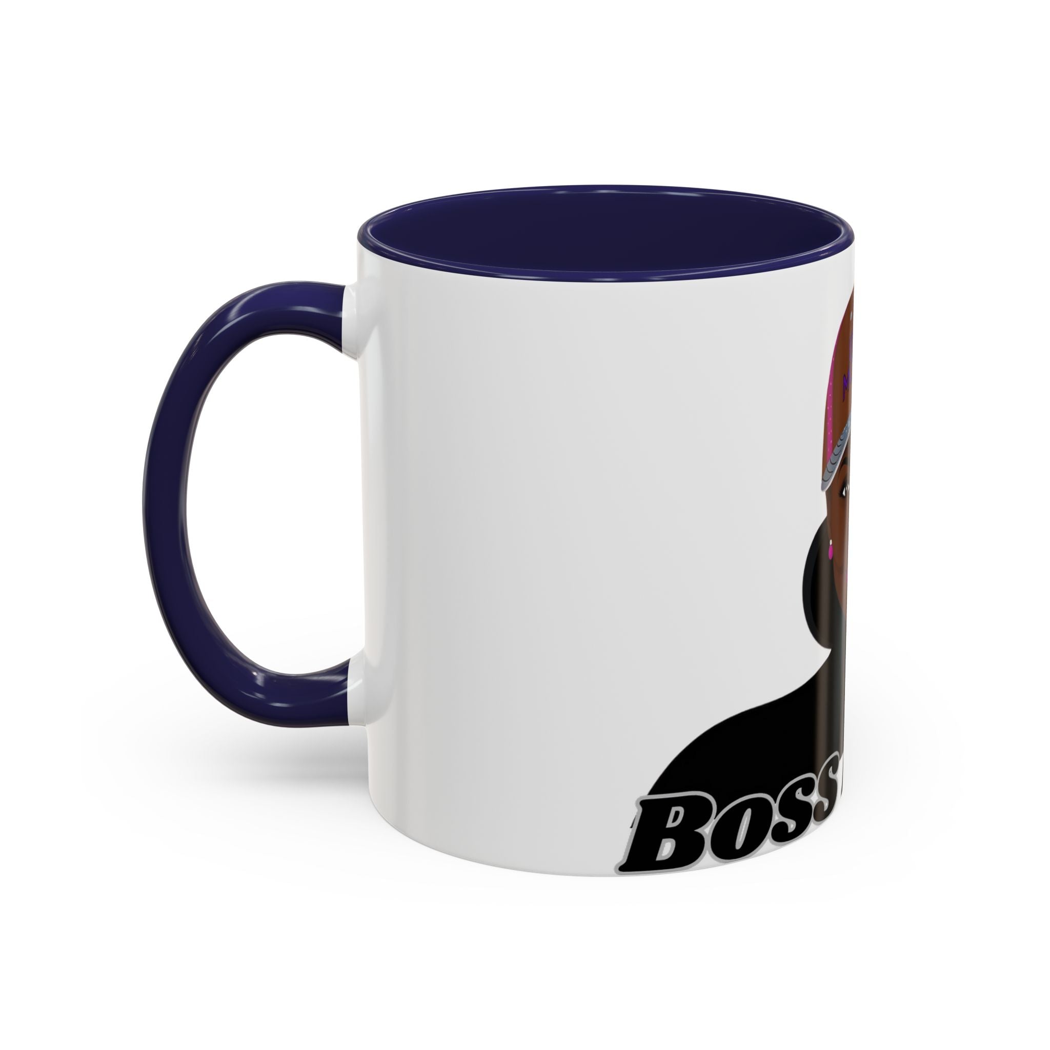 Boss Mama Accent Coffee Mug - Empowerment Gift for Strong Women