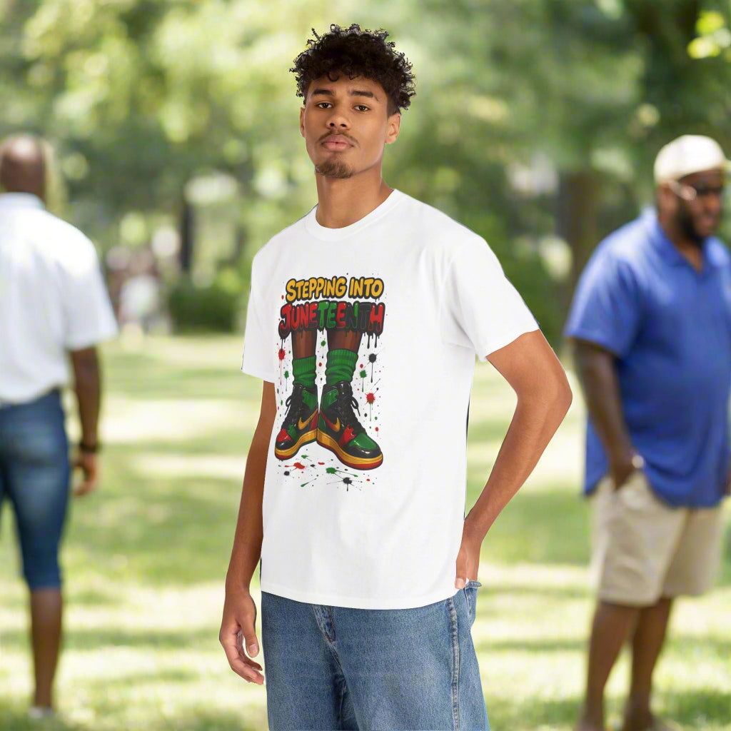 We Stepping Into June' Design, Streetwear Style Shirt, Summer Vibe Tee, Perfect for Casual Wear, Hip-Hop [...]