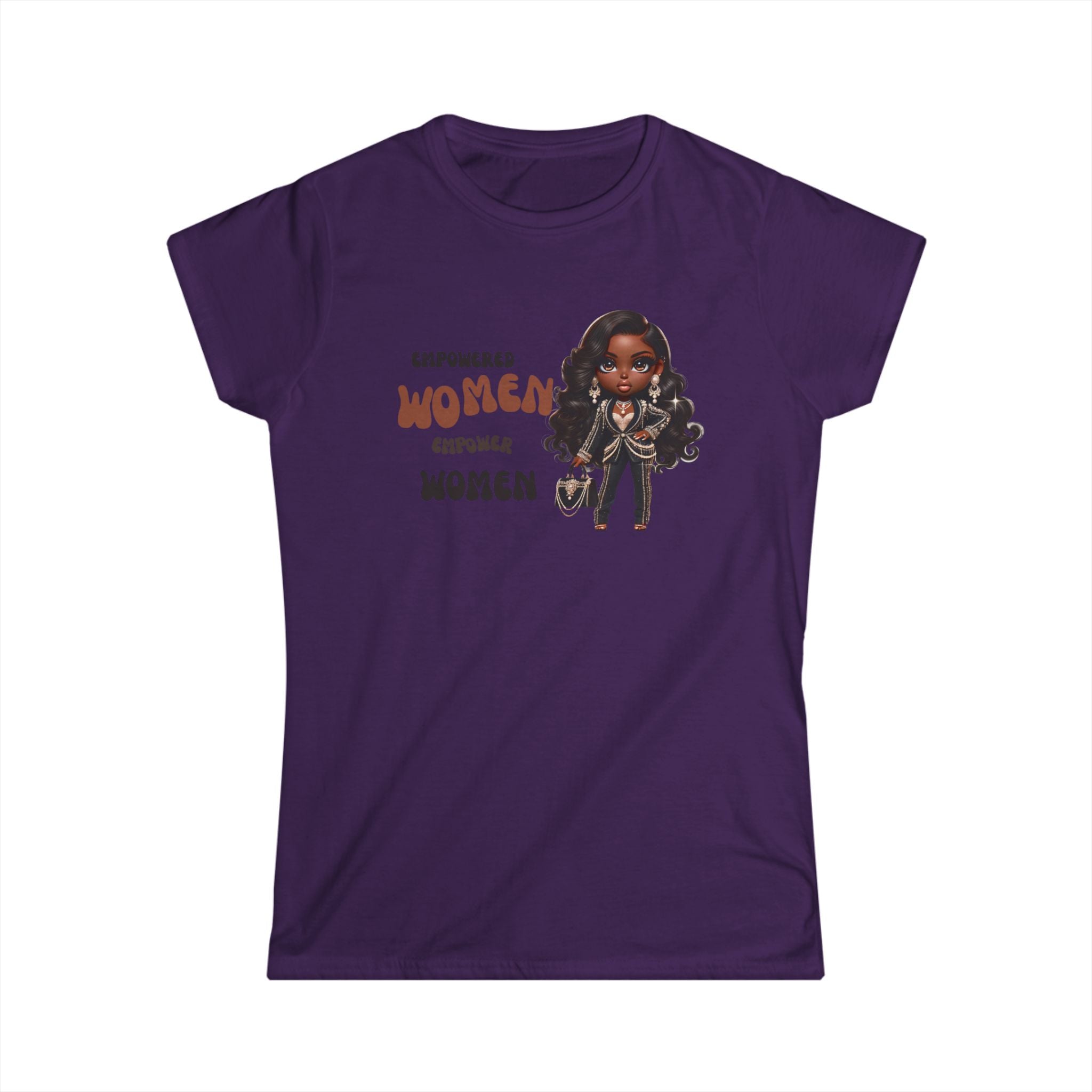 Empowered Women Softstyle Tee - Celebrate Strength and Unity