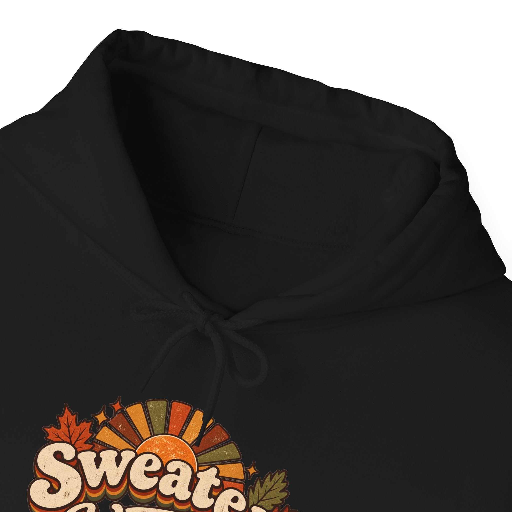 Sweater Weather Hoodie — Cozy Fall Pumpkin Graphic Hoodie