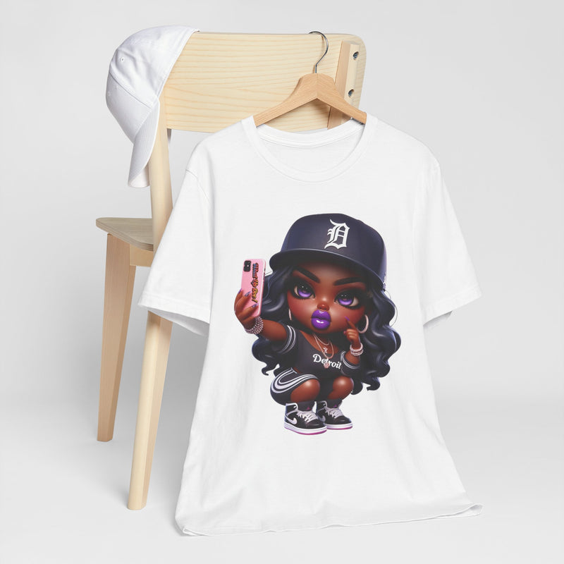 What Up Doe Trendy Graphic Tee for Selfie Lovers - Unisex Jersey Short Sleeve