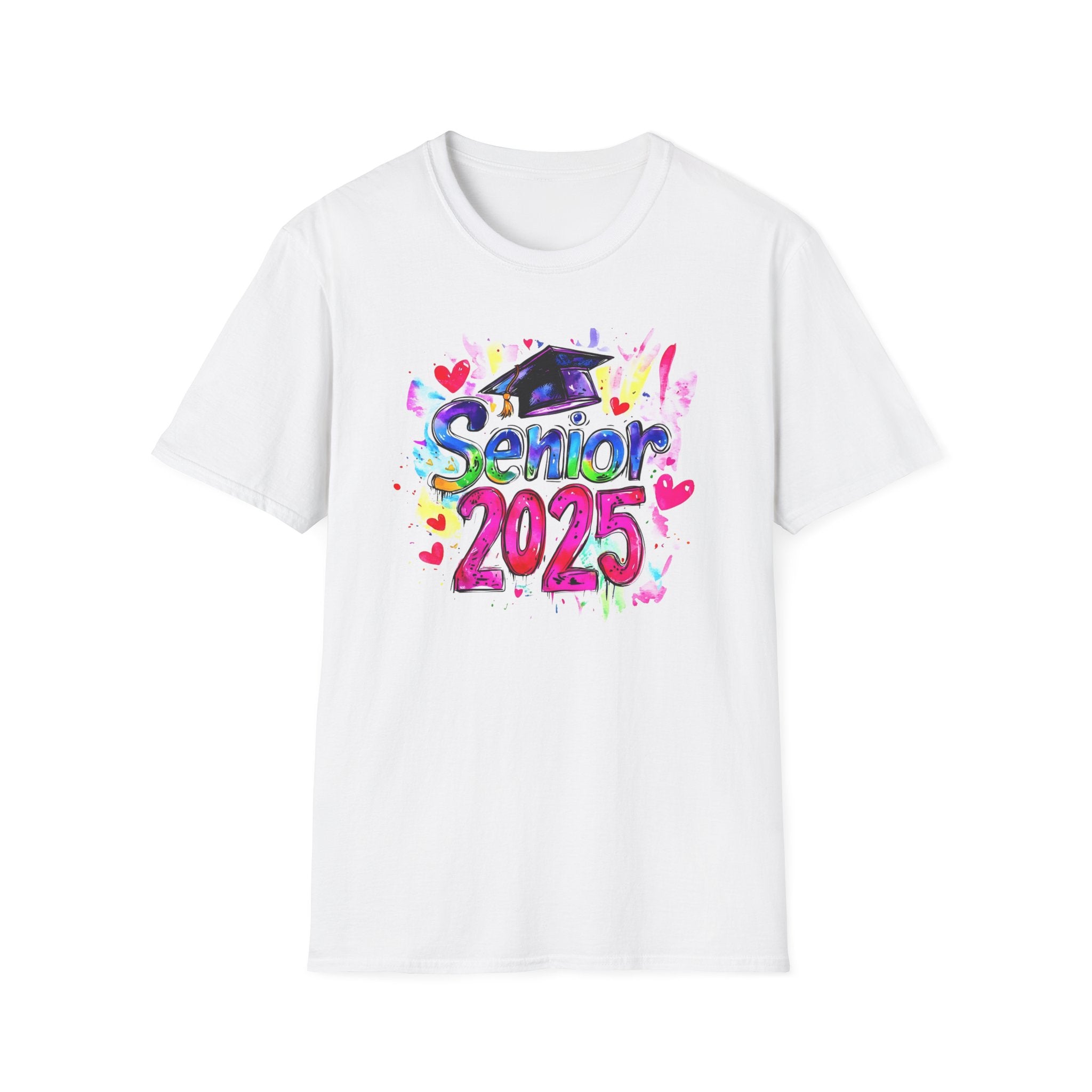 Senior 2025 Unisex Softstyle T-Shirt - Celebrate Graduation