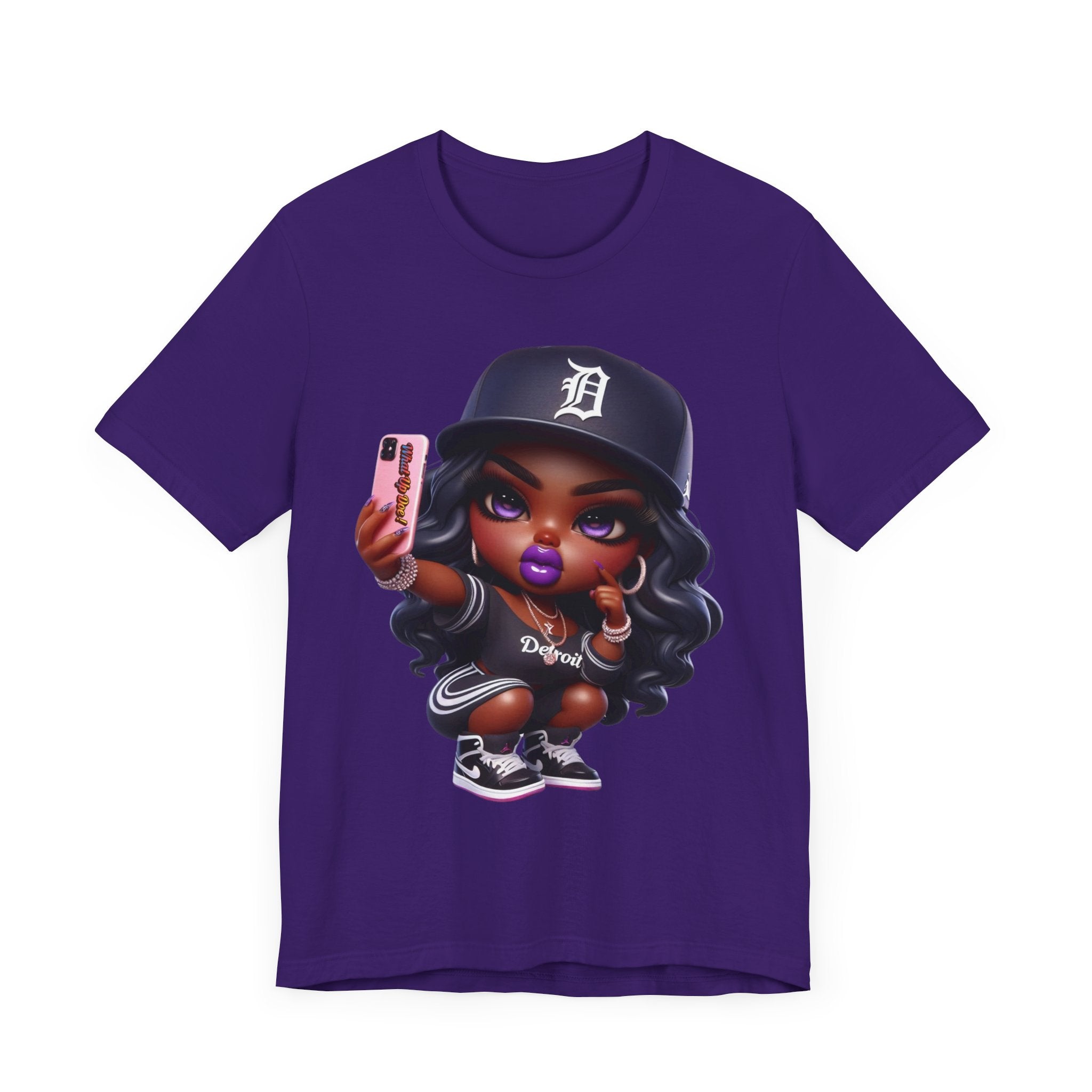 What Up Doe Trendy Graphic Tee for Selfie Lovers - Unisex Jersey Short Sleeve