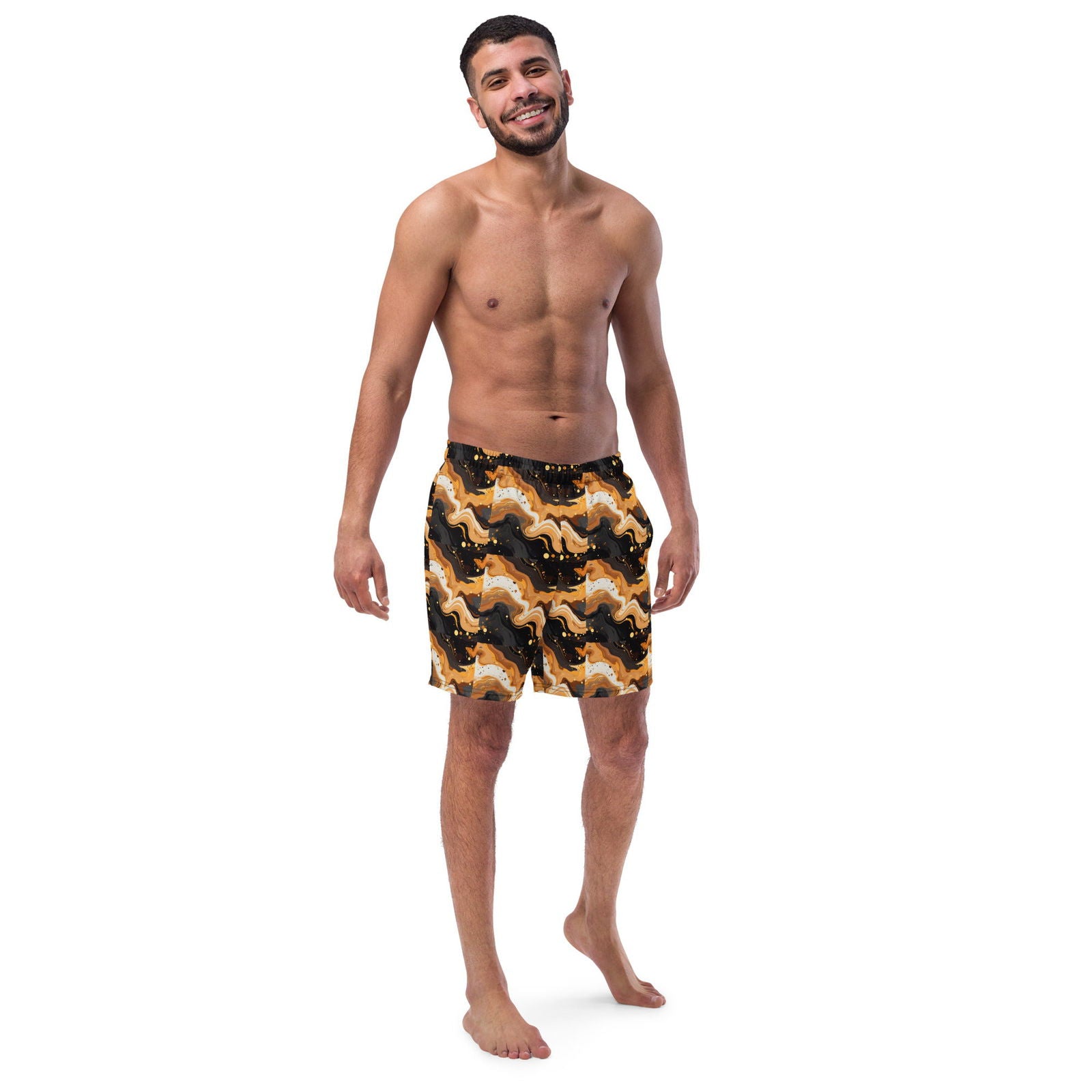 All Over Print Men's swim trunks - ShopEbonyMonique