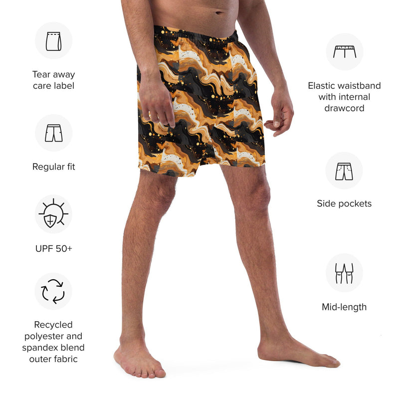 All Over Print Men's swim trunks - ShopEbonyMonique