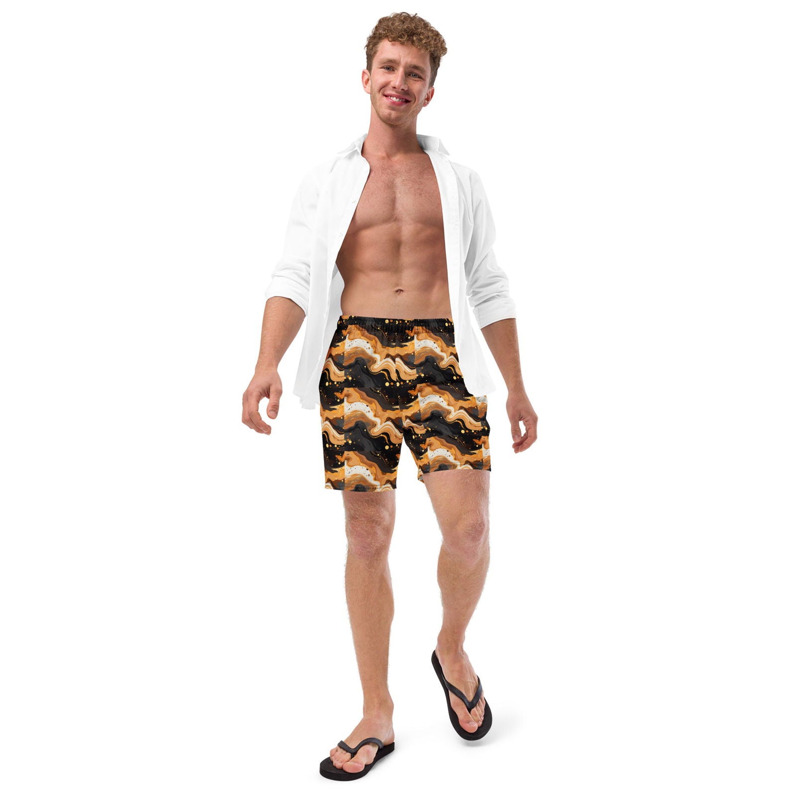 All Over Print Men's swim trunks - ShopEbonyMonique