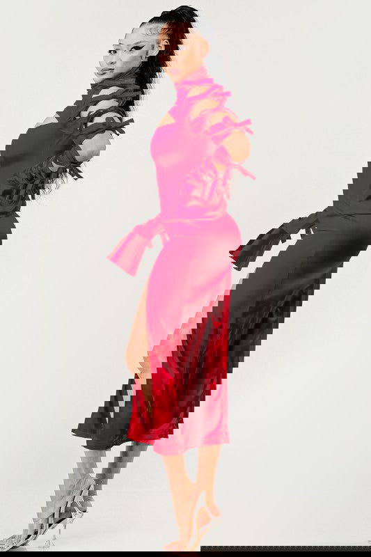 All Tied Up Dress - ShopEbonyMonique