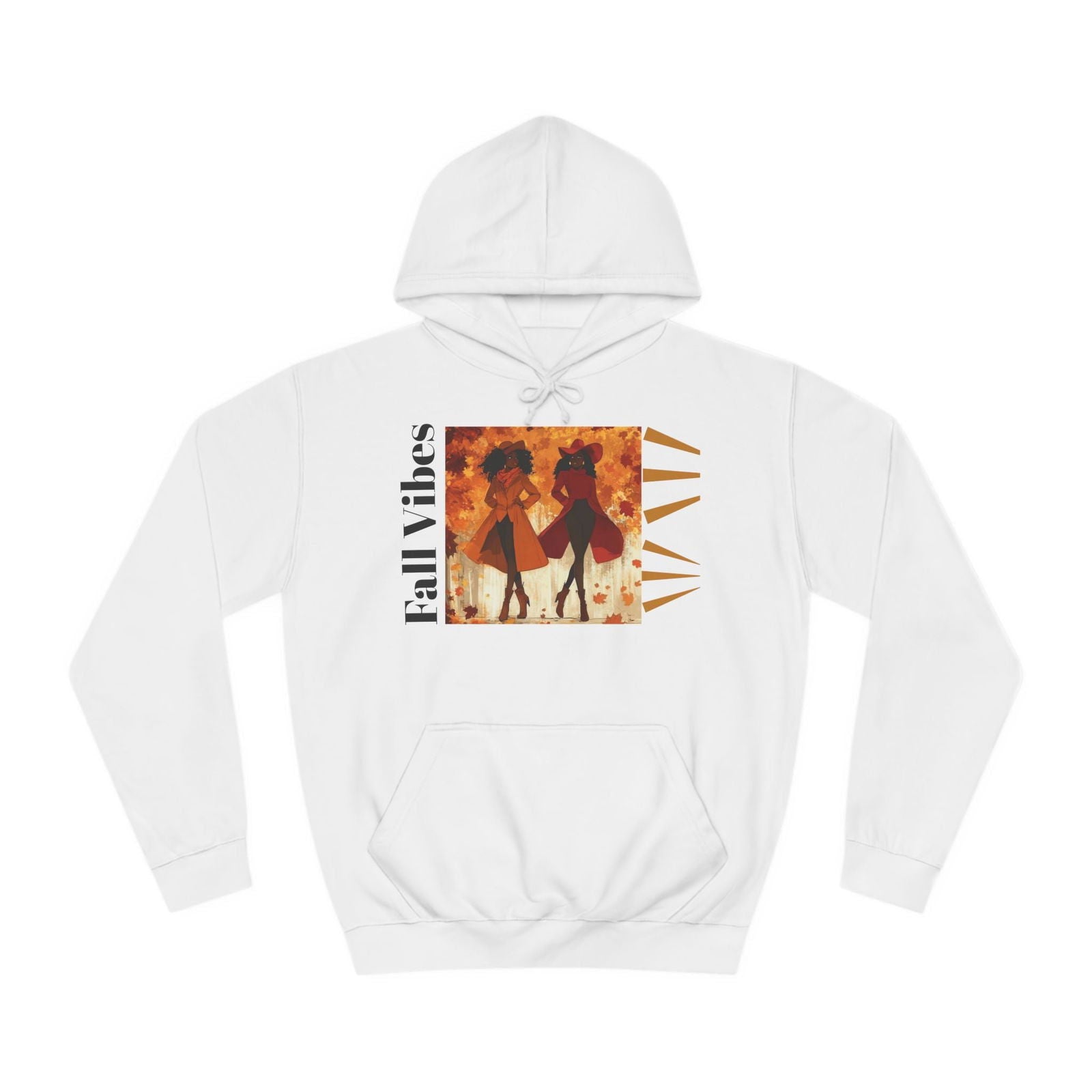Autumn Chic Hoodie featuring African American Women - ShopEbonyMonique