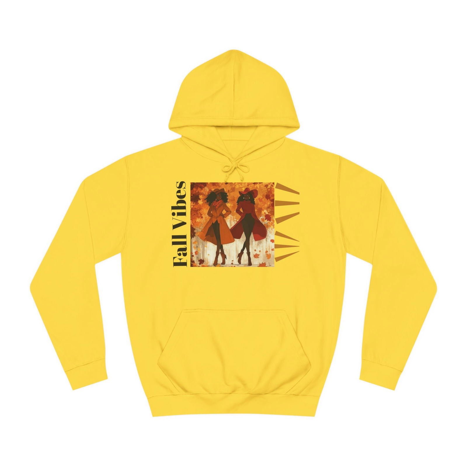 Autumn Chic Hoodie featuring African American Women - ShopEbonyMonique