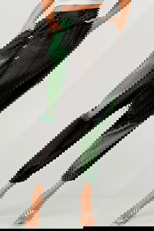 Autumn Punk Style Loose Washed Pants - ShopEbonyMonique