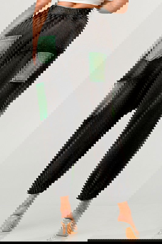 Autumn Punk Style Loose Washed Pants - ShopEbonyMonique