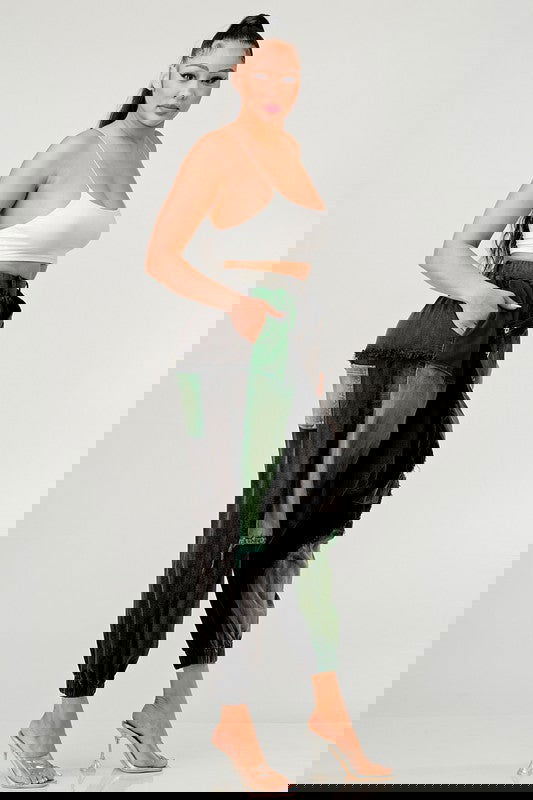 Autumn Punk Style Loose Washed Pants - ShopEbonyMonique