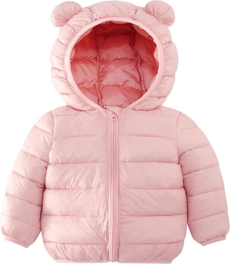 Baby Winter Coat With Hooded Baby Boys Girls Puffer Jackets for 6M-5T - ShopEbonyMonique