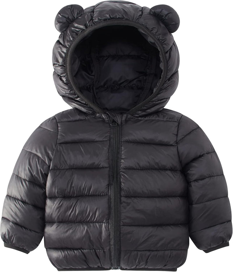 Baby Winter Coat With Hooded Baby Boys Girls Puffer Jackets for 6M-5T - ShopEbonyMonique
