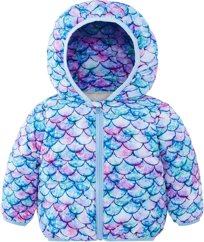 Baby Winter Coat With Hooded Baby Boys Girls Puffer Jackets for 6M-5T - ShopEbonyMonique