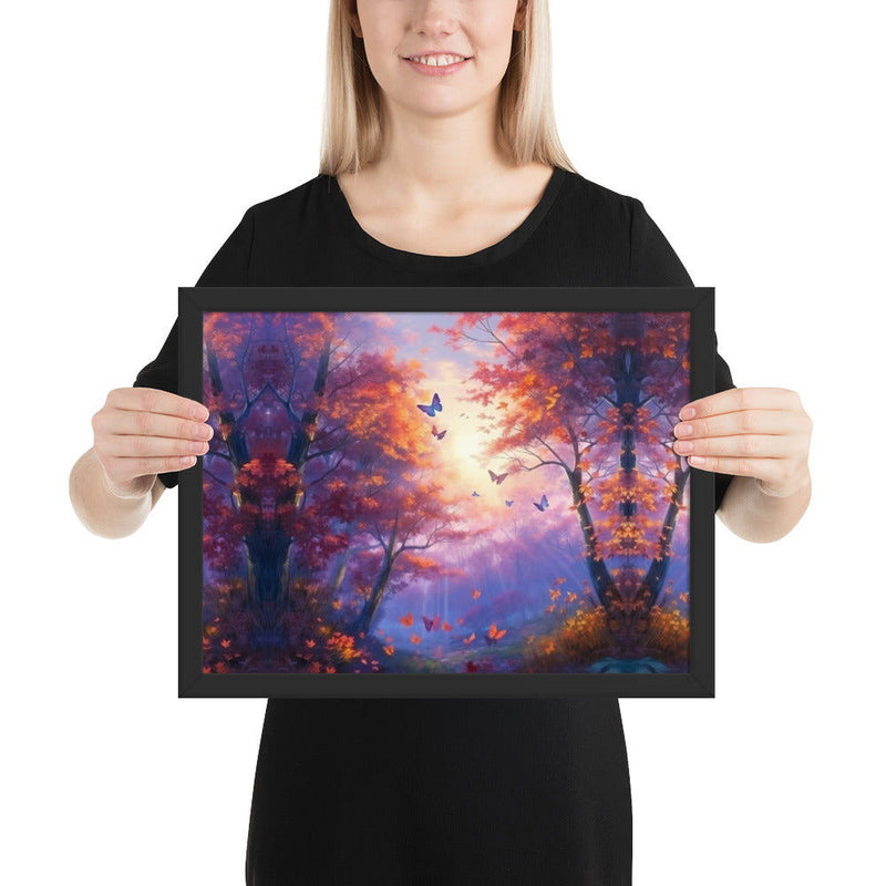 Beautiful Forest Framed poster - ShopEbonyMonique