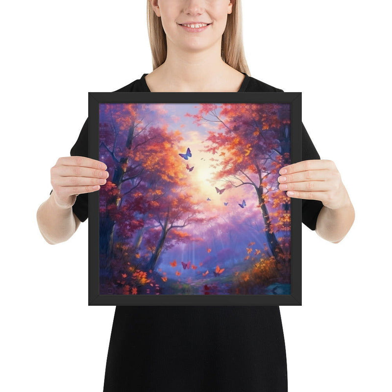 Beautiful Forest Framed poster - ShopEbonyMonique