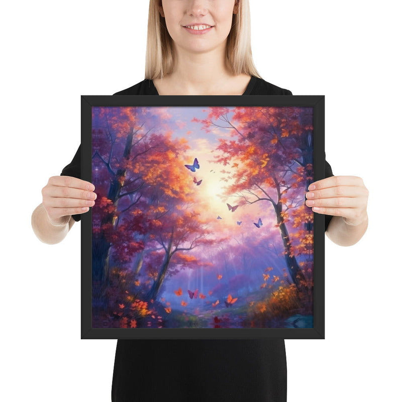 Beautiful Forest Framed poster - ShopEbonyMonique