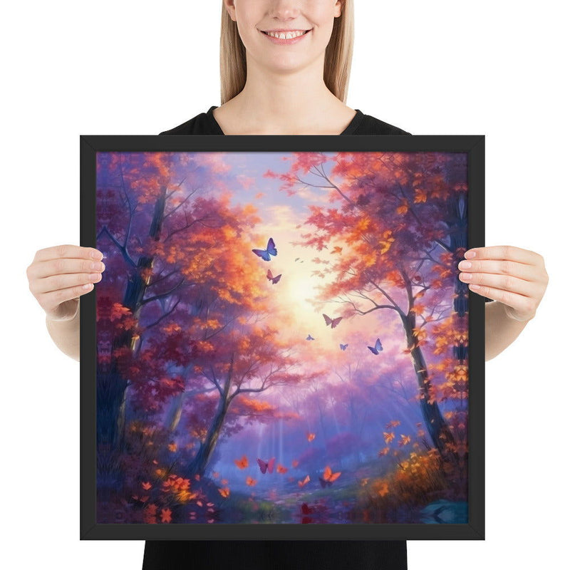 Beautiful Forest Framed poster - ShopEbonyMonique