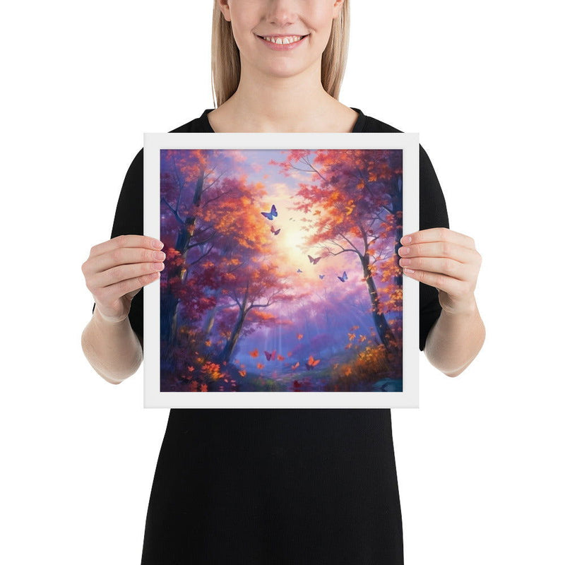 Beautiful Forest Framed poster - ShopEbonyMonique