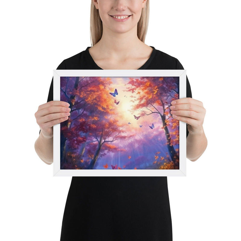 Beautiful Forest Framed poster - ShopEbonyMonique