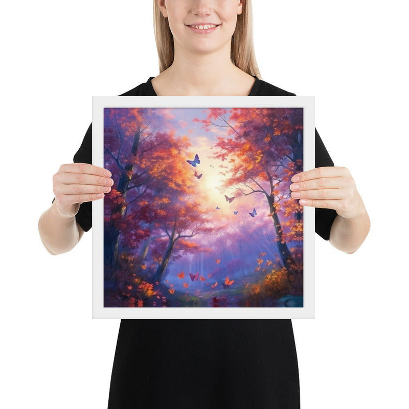 Beautiful Forest Framed poster - ShopEbonyMonique