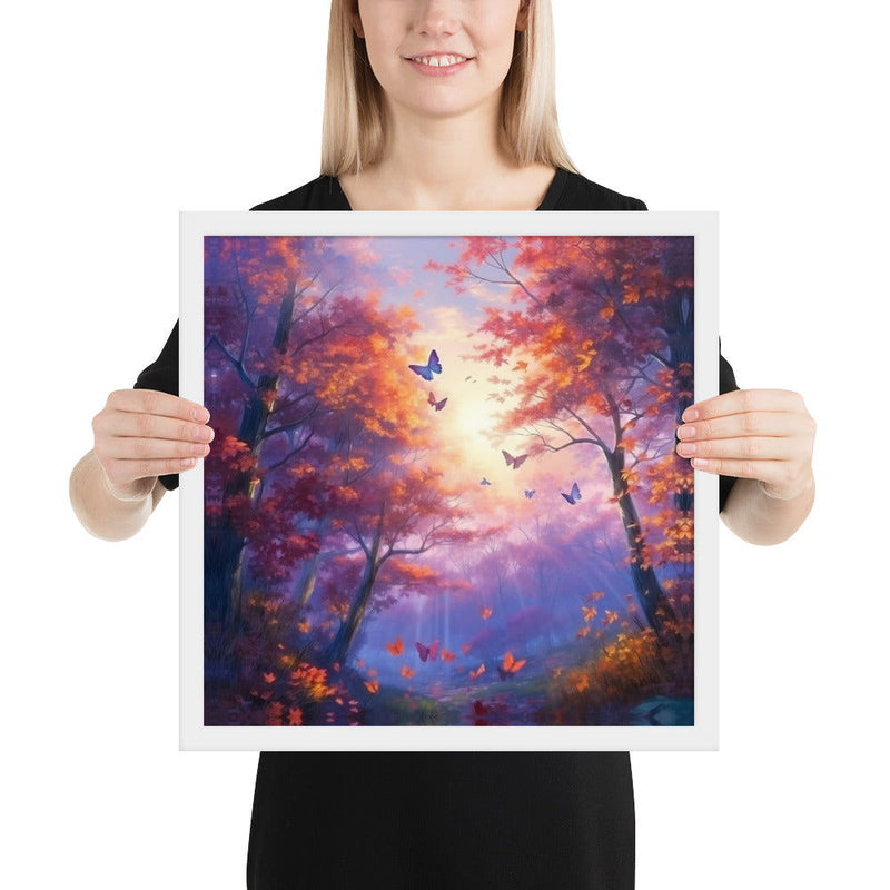 Beautiful Forest Framed poster - ShopEbonyMonique