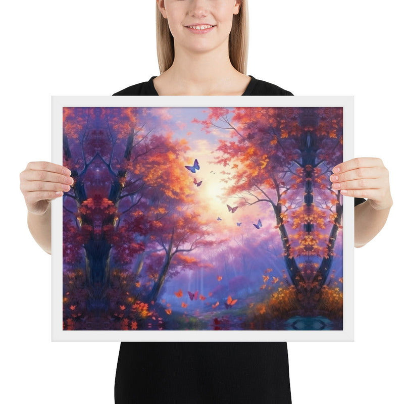 Beautiful Forest Framed poster - ShopEbonyMonique