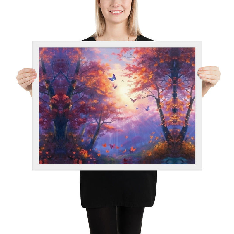 Beautiful Forest Framed poster - ShopEbonyMonique