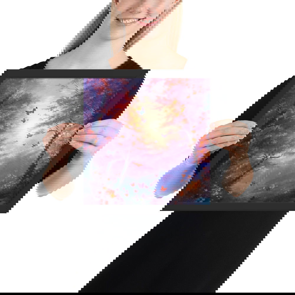 Beautiful Forest Framed poster - ShopEbonyMonique