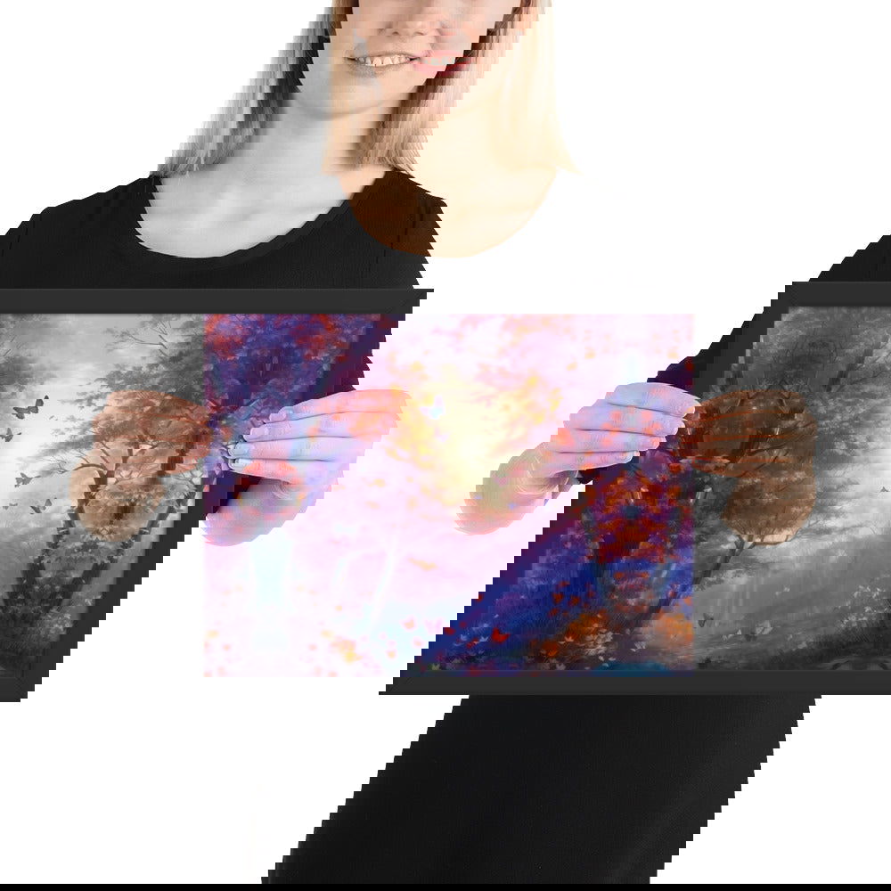 Beautiful Forest Framed poster - ShopEbonyMonique