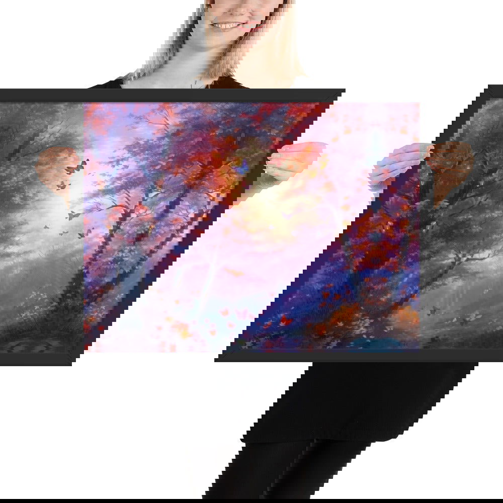 Beautiful Forest Framed poster - ShopEbonyMonique