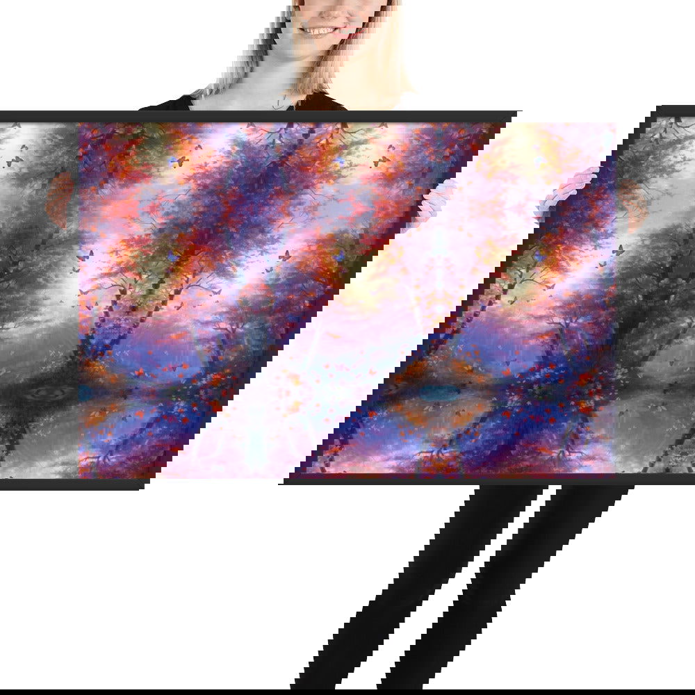 Beautiful Forest Framed poster - ShopEbonyMonique