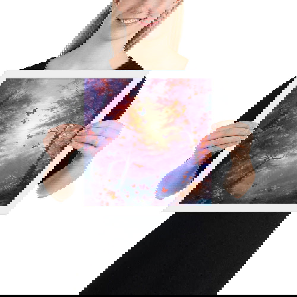 Beautiful Forest Framed poster - ShopEbonyMonique