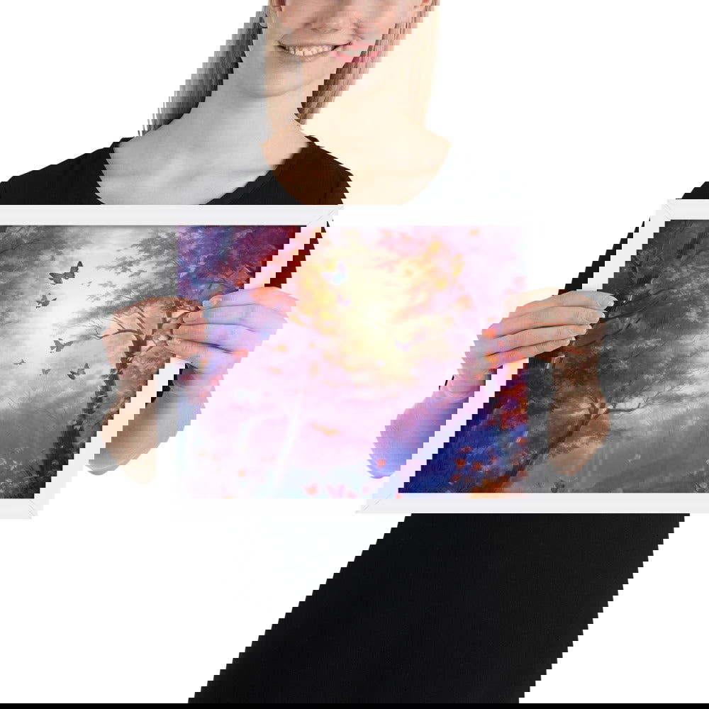 Beautiful Forest Framed poster - ShopEbonyMonique