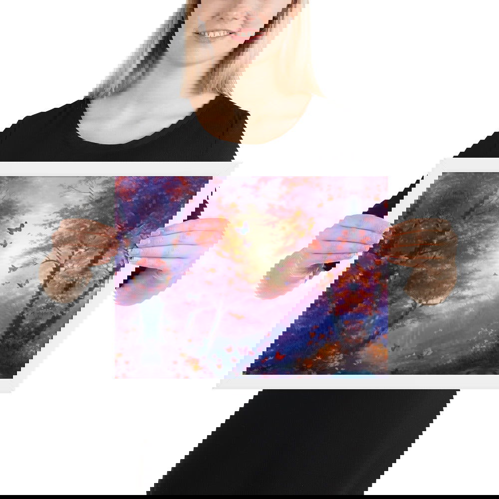 Beautiful Forest Framed poster - ShopEbonyMonique