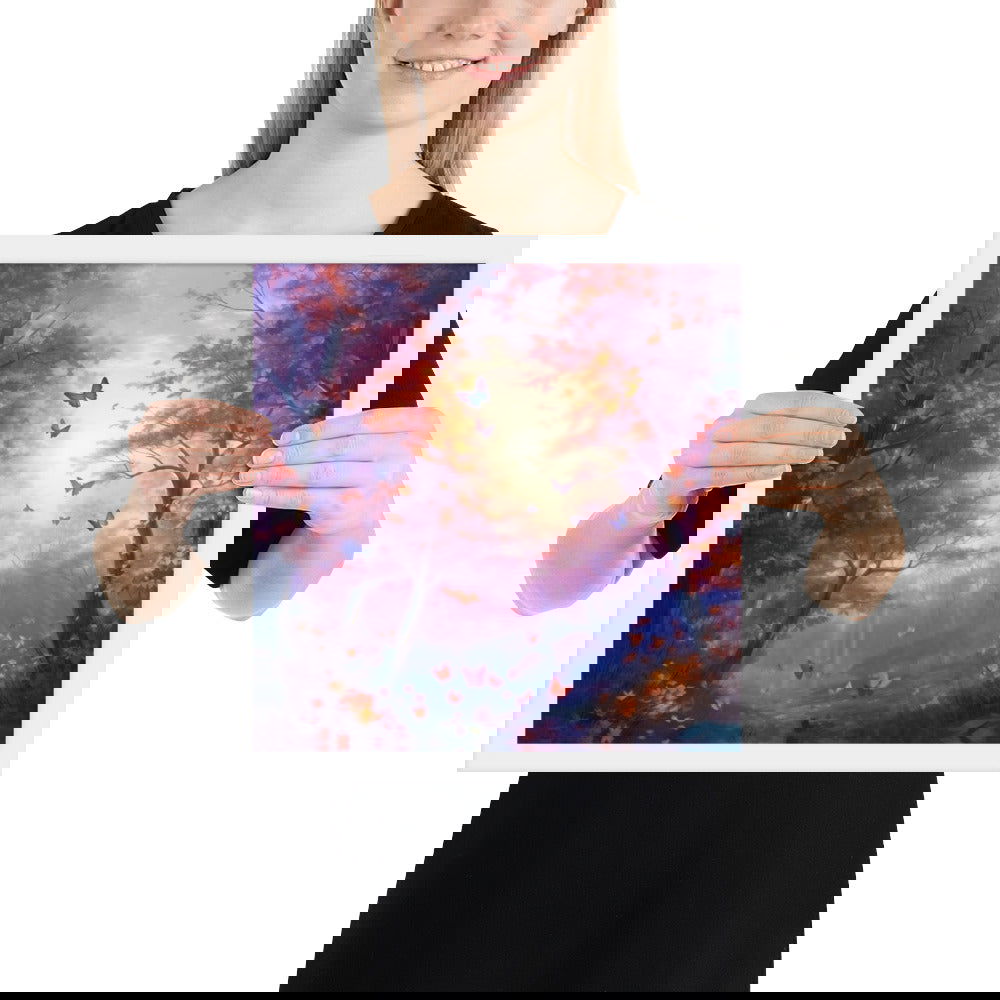 Beautiful Forest Framed poster - ShopEbonyMonique